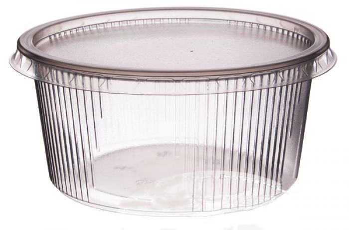 Feinkost Becher 250ml, Ø10,1cm, Höhe 5,0cm, PP "Made in Germany"